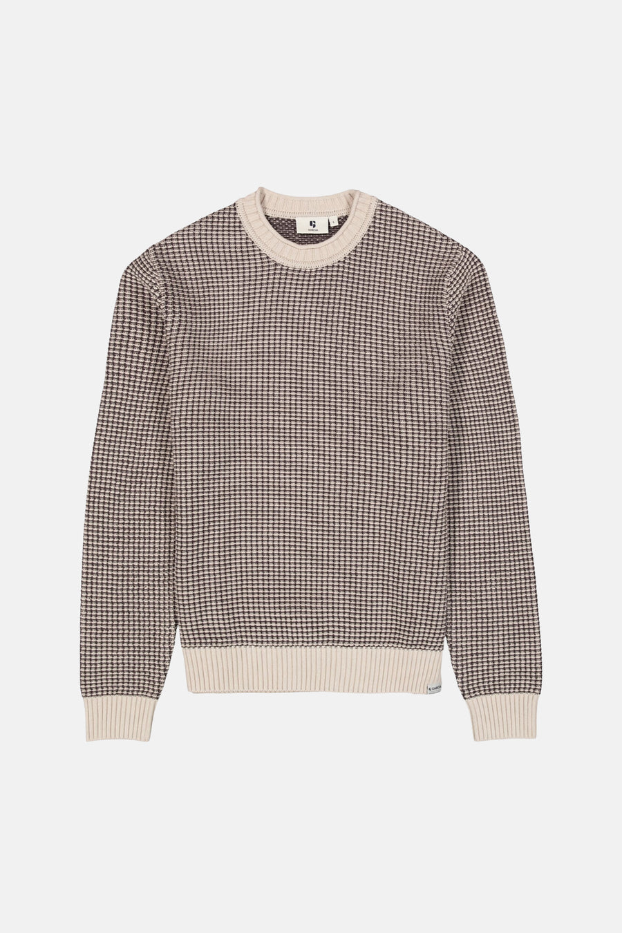 Trui met ronde hals beige - GARCIA