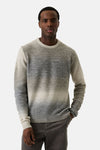 Pull col rond brun - GARCIA