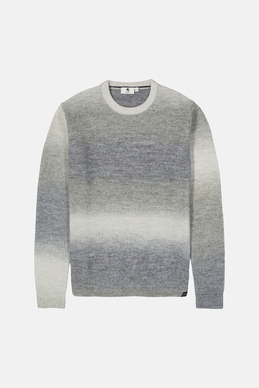 Pull col rond brun - GARCIA