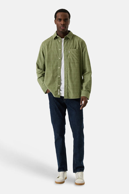 Chemise à manches longues - kahki