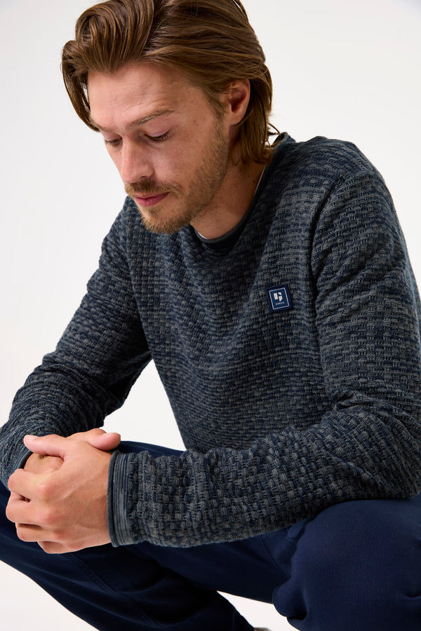 Pull col rond KAHKI - GARCIA