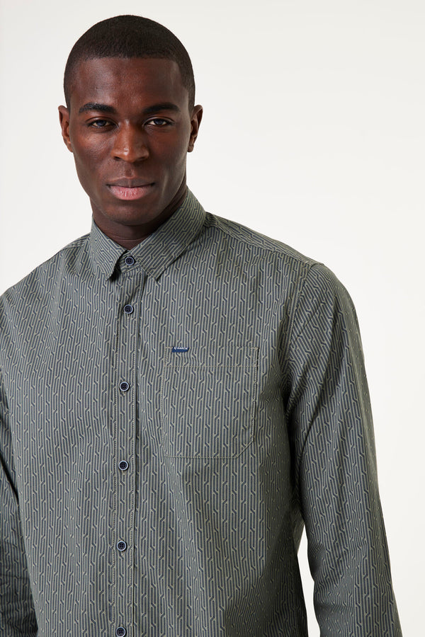 Chemise (manches longues) KAHKI - GARCIA