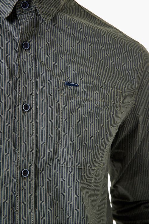 Chemise (manches longues) KAHKI - GARCIA