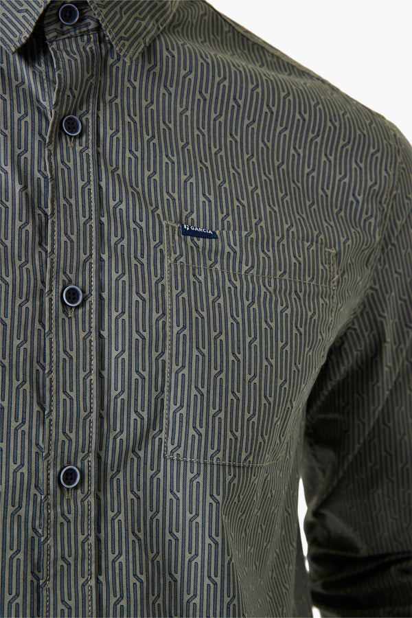 Chemise (manches longues) KAHKI - GARCIA