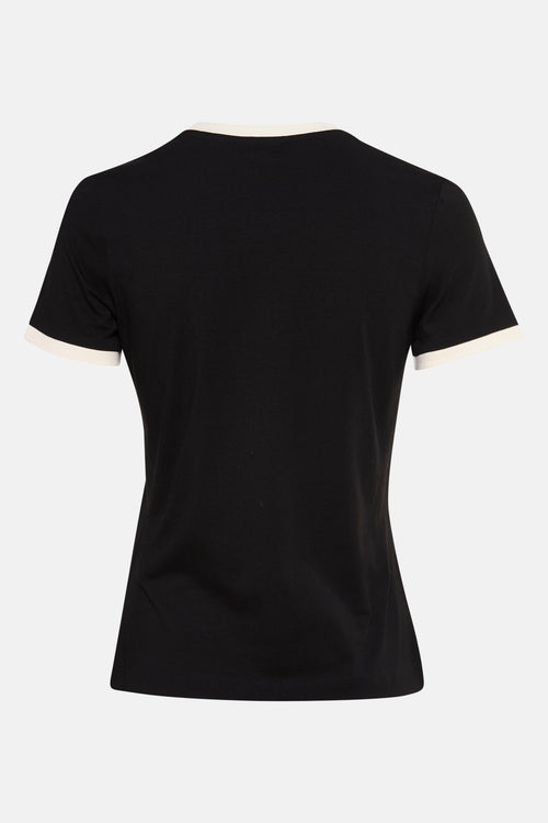Top uni manches courtes Noir - Guess®