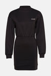 Kleedje met lange mouwen - zwart