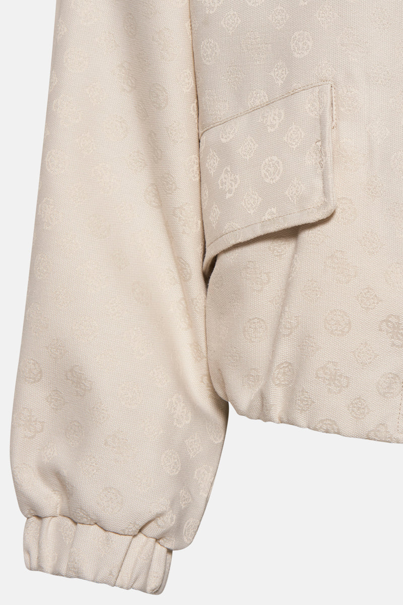 PEONY AOP FULL ZIP JACKET