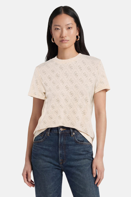 T-shirt met korte mouwen - wit