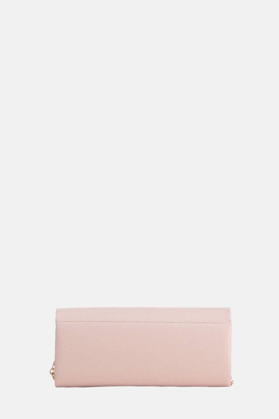 Roze schoudertas van VALENTINO BAGS met een dunne gouden kettingriem.