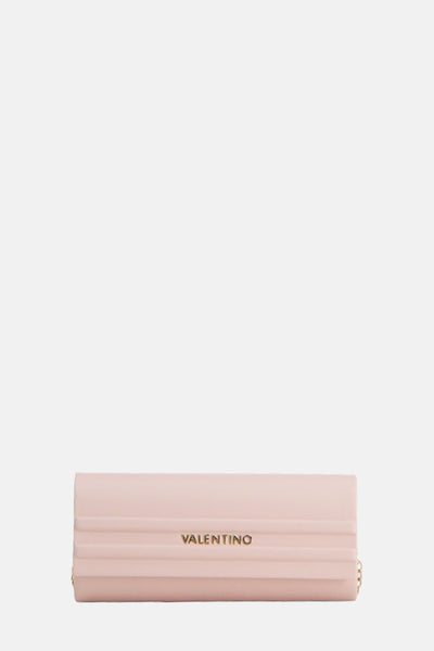 Sac à bandoulière rose de VALENTINO BAGS avec bandoulière chaîne dorée.
