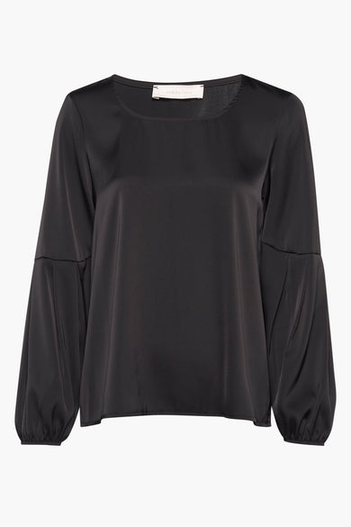Blouse met lange mouwen - zwart