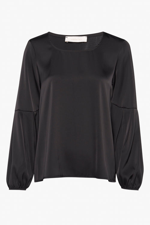Blouse met lange mouwen - zwart