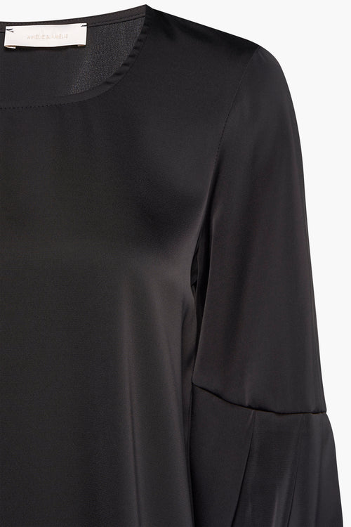 Blouse met lange mouwen - zwart