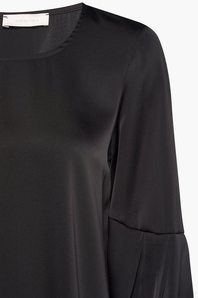 Blouse (lange mouwen) Zwart - AMELIE ET AMELIE