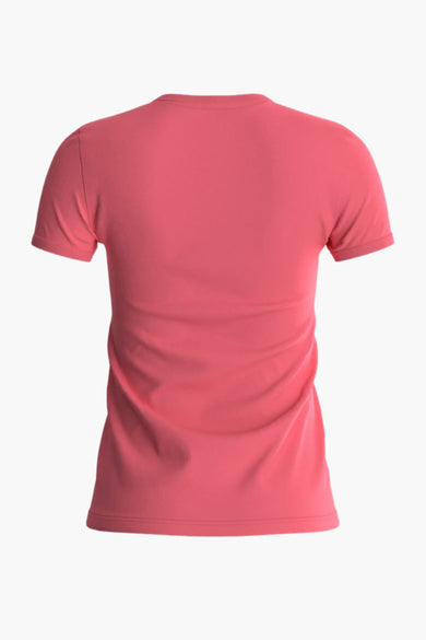 Guess® top met korte mouwen, met een effen en eenvoudige achterkant.