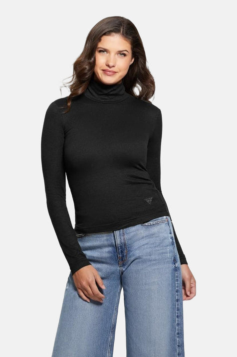 Top (manches longues) noir - Guess®