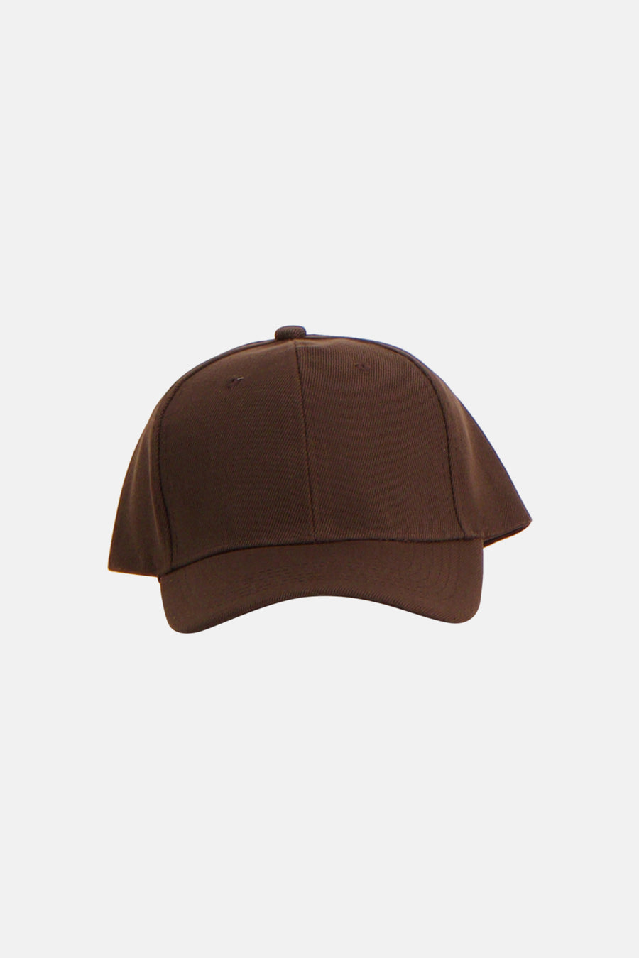 Casquette marron de Access®, avec une visière incurvée et un bouton sur le dessus.
