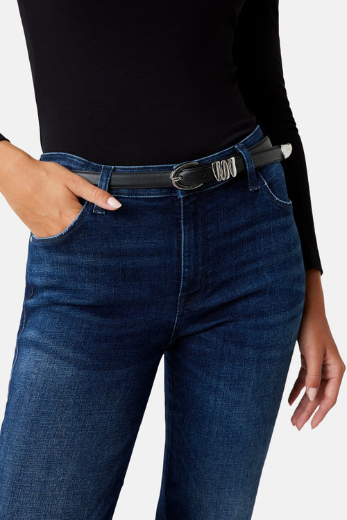 SEXY STRAIGHT - dark blue denim