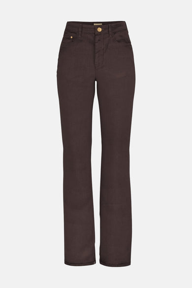 Colored jeans - bruin