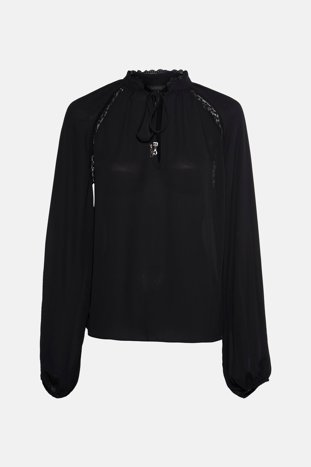 Blouse met lange mouwen - zwart