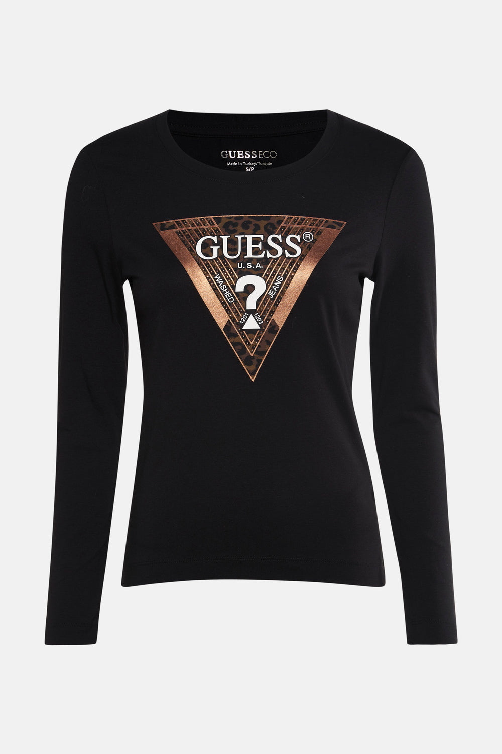 T-shirt met lange mouwen - zwart