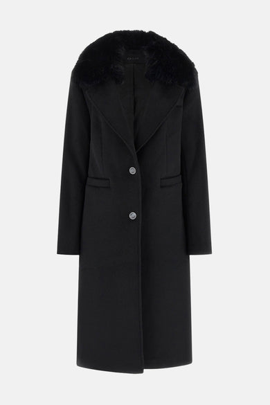 KAROLE FUR COLLAR COAT
