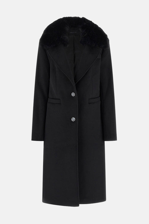 KAROLE FUR COLLAR COAT