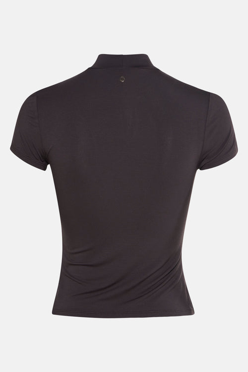 T-shirt met korte mouwen - bruin