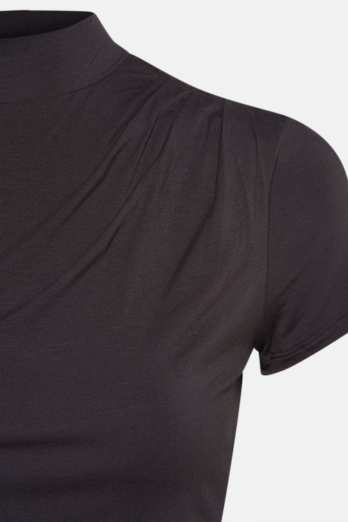 T-shirt met korte mouwen - bruin