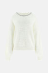 Pull col rond Écru - Guess®