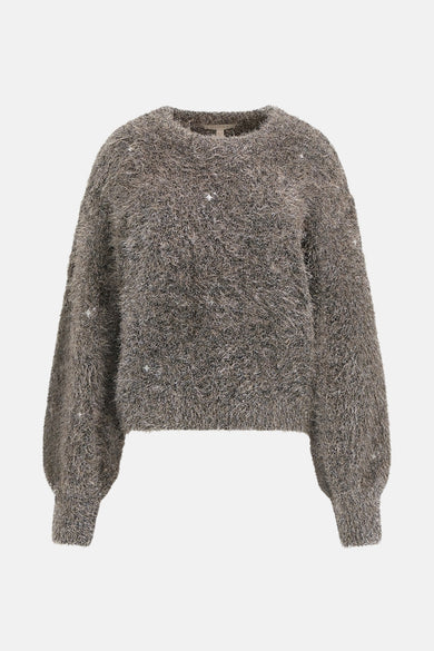 Trui met ronde hals taupe - Guess®