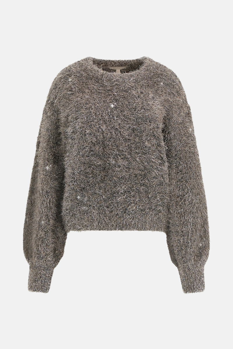 Trui met ronde hals taupe - Guess®