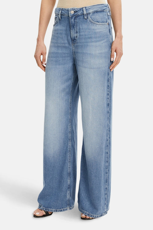 Jean large mid blue denim - Guess®