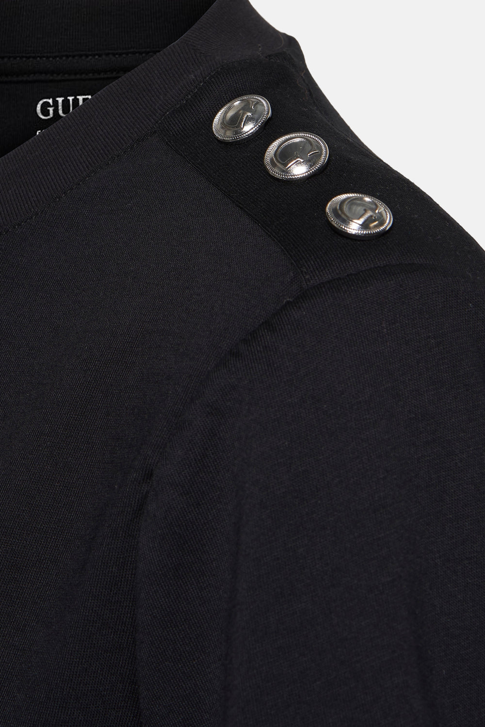 Top uni manches courtes Noir - Guess®
