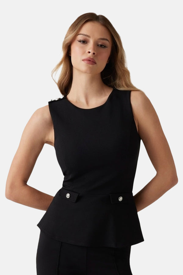 Top (sans manches) Noir - Guess®
