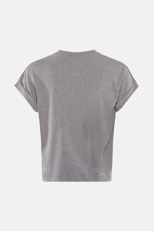 Top uni manches courtes Gris - Guess®