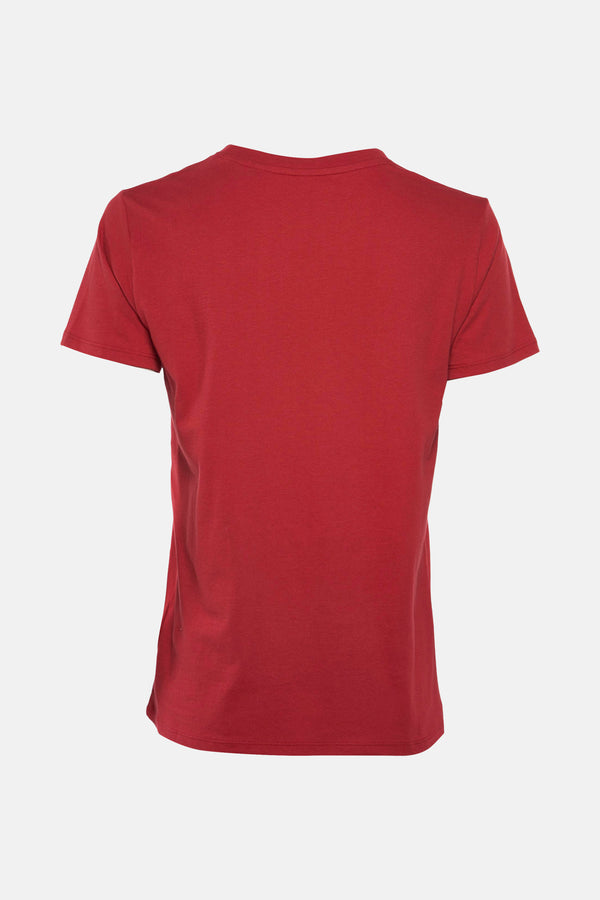 Top uni manches courtes Rouge - Guess®