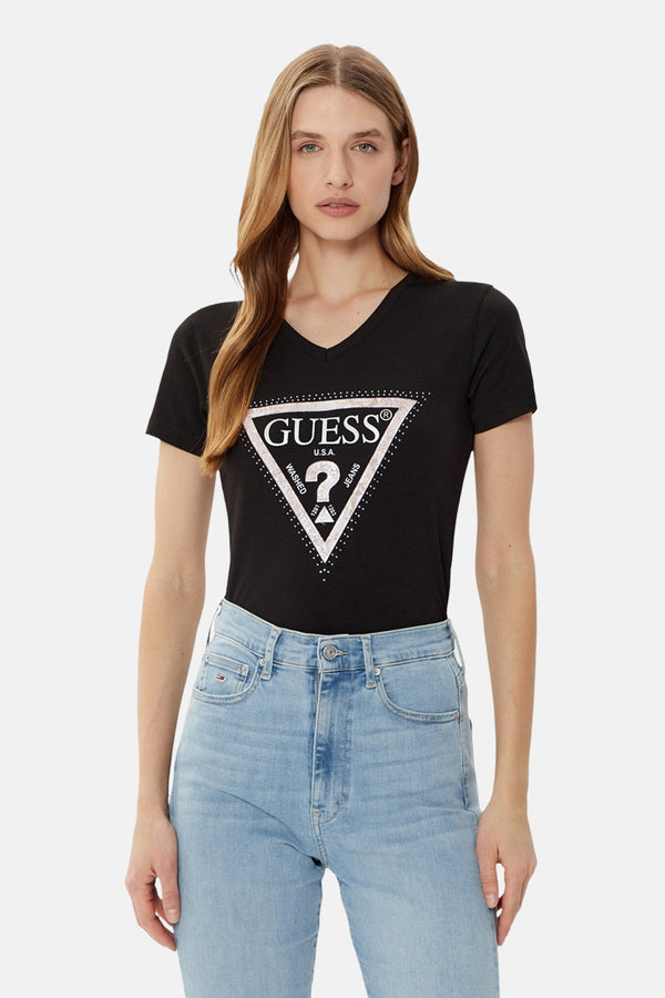 T-shirt (korte mouwen) Zwart - Guess®