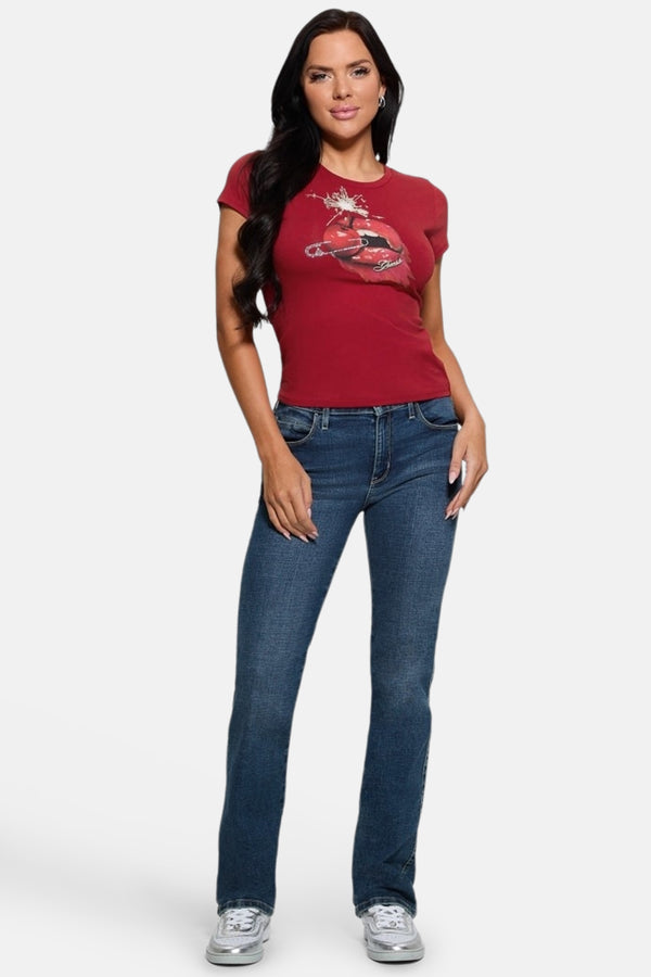 T-shirt (manches courtes) Rouge - Guess®