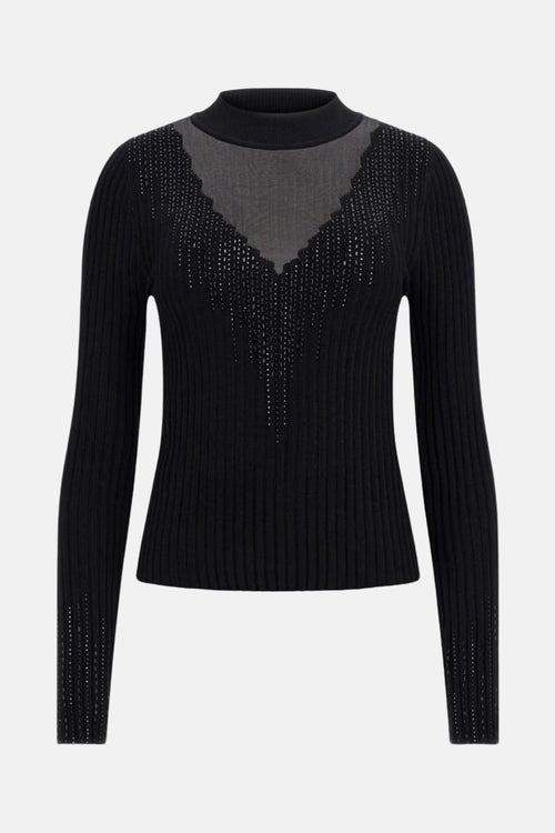 Pull col montant Noir - Guess®