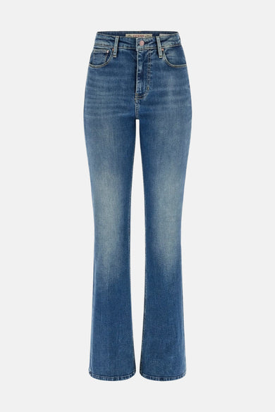 Jeans flared mid blue denim - Guess®