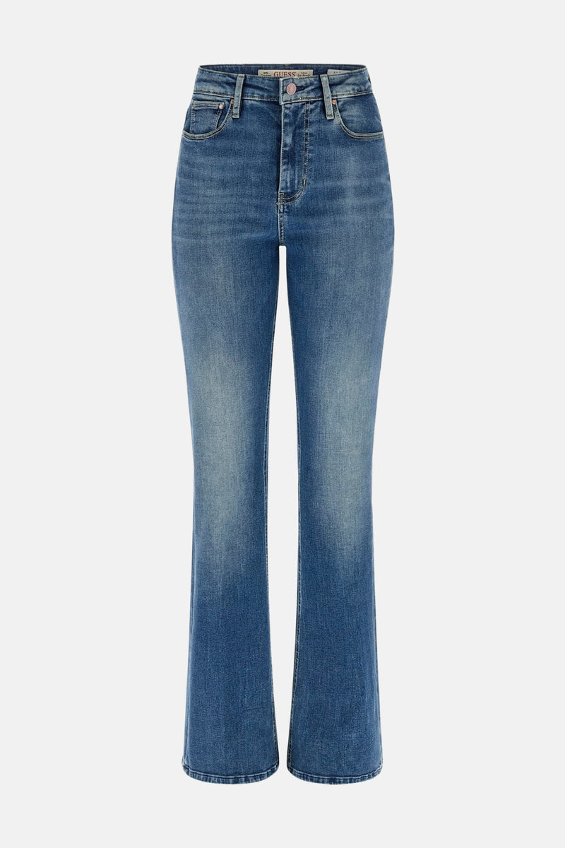 Jeans flared mid blue denim - Guess®