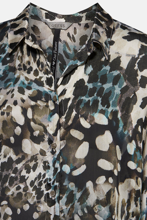 Hemd met lange mouwen - Groen