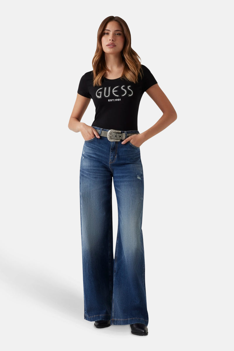 T-shirt met korte mouwen - zwart