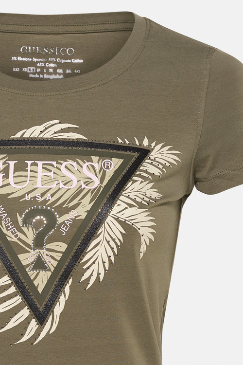 T-shirt met korte mouwen - groen