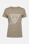 T-shirt met korte mouwen - khaki