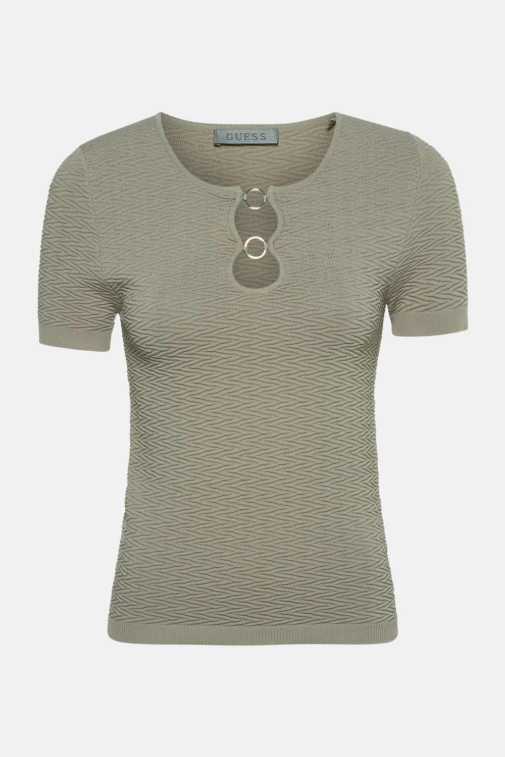 T-shirt met korte mouwen - khaki