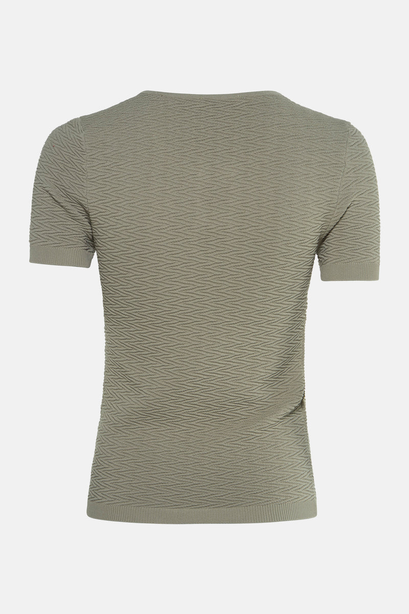 T-shirt met korte mouwen - khaki