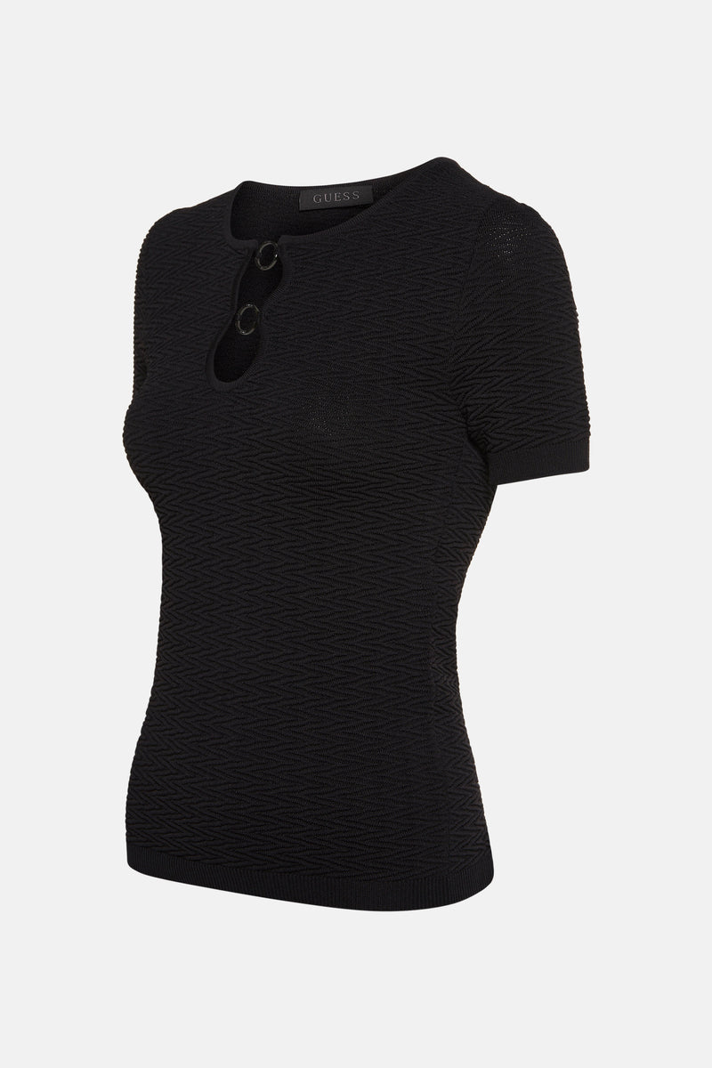 T-shirt met korte mouwen - zwart