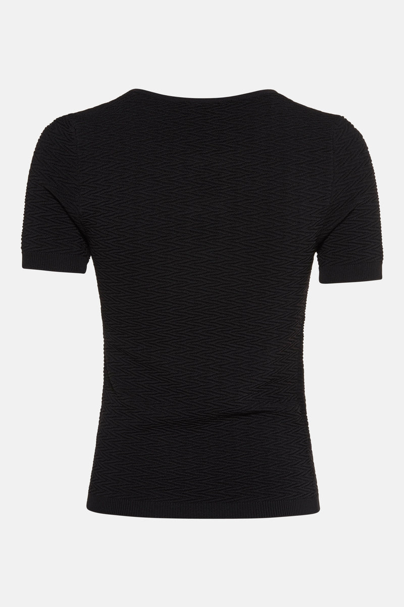 T-shirt met korte mouwen - zwart